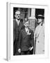 Young Boy with His Stern Looking Parents, Ca. 1935-null-Framed Photographic Print