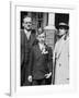 Young Boy with His Stern Looking Parents, Ca. 1935-null-Framed Photographic Print