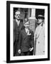 Young Boy with His Stern Looking Parents, Ca. 1935-null-Framed Photographic Print