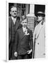 Young Boy with His Stern Looking Parents, Ca. 1935-null-Framed Photographic Print