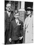 Young Boy with His Stern Looking Parents, Ca. 1935-null-Mounted Photographic Print