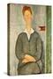 Young Boy with Red Hair, 1906-Amedeo Modigliani-Stretched Canvas