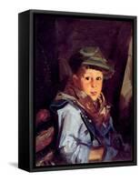 Young Boy-Robert Cozad Henri-Framed Stretched Canvas