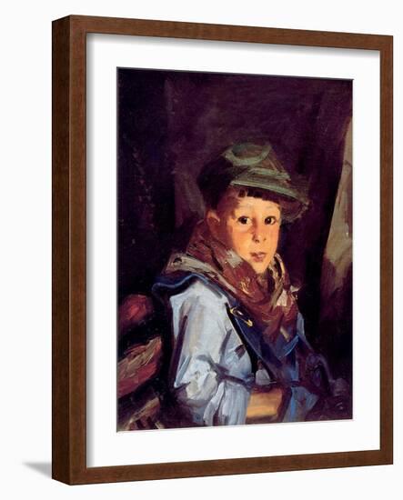 Young Boy-Robert Cozad Henri-Framed Giclee Print