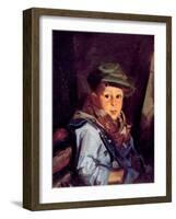 Young Boy-Robert Cozad Henri-Framed Giclee Print