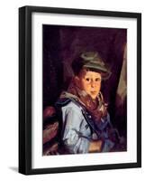 Young Boy-Robert Cozad Henri-Framed Giclee Print