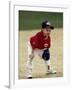 Young Boyat Short Stop During a Tee Ball Game-null-Framed Photographic Print