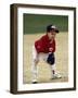 Young Boyat Short Stop During a Tee Ball Game-null-Framed Photographic Print