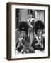 Young Boys Dressed Up as Tivoli Guards Resembling Nut Crackers, Enjoying Their Ice Creams-Carl Mydans-Framed Photographic Print