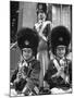 Young Boys Dressed Up as Tivoli Guards Resembling Nut Crackers, Enjoying Their Ice Creams-Carl Mydans-Mounted Photographic Print