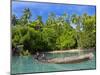 Young Boys Fishing in the Marovo Lagoon, Solomon Islands, Pacific-Michael Runkel-Mounted Photographic Print