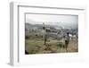 Young Boys Flying Kites in Durban, Africa 1960-Grey Villet-Framed Photographic Print