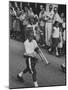 Young Boys Playing Trumpets in a Parade-Hank Walker-Mounted Premium Photographic Print