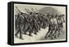 Young Brazil, Cadets Marching Through the Streets of Rio De Janeiro-null-Framed Stretched Canvas