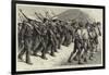 Young Brazil, Cadets Marching Through the Streets of Rio De Janeiro-null-Framed Giclee Print