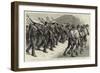 Young Brazil, Cadets Marching Through the Streets of Rio De Janeiro-null-Framed Giclee Print