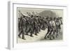 Young Brazil, Cadets Marching Through the Streets of Rio De Janeiro-null-Framed Giclee Print