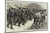 Young Brazil, Cadets Marching Through the Streets of Rio De Janeiro-null-Mounted Giclee Print