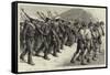 Young Brazil, Cadets Marching Through the Streets of Rio De Janeiro-null-Framed Stretched Canvas