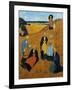 Young Breton Women Wearing Shawls, or the Girls of Douarnenez, 1895-Paul Serusier-Framed Giclee Print