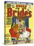 Young Brides, First Issue Weddings Marriages Brides Comics Magazine, UK, 1950-null-Stretched Canvas