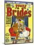 Young Brides, First Issue Weddings Marriages Brides Comics Magazine, UK, 1950-null-Mounted Giclee Print