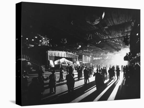 Young Britons at Hammersmith Palais, Popular London Dance Hall-Ralph Crane-Stretched Canvas