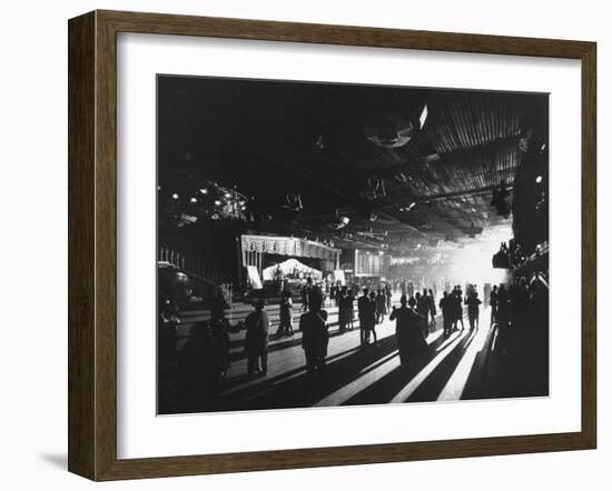 Young Britons at Hammersmith Palais, Popular London Dance Hall-Ralph Crane-Framed Photographic Print