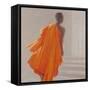 Young Buddhist Monk, 2014-Lincoln Seligman-Framed Stretched Canvas