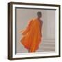 Young Buddhist Monk, 2014-Lincoln Seligman-Framed Giclee Print