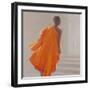 Young Buddhist Monk, 2014-Lincoln Seligman-Framed Giclee Print