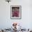 Young Buddhist Monk Holding Traditional Carved Wooden Mask to His Face at the Tamshing Phala Choepa-Lee Frost-Framed Photographic Print displayed on a wall