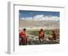 Young Buddhist Monks, Ladakh, Indian Himalaya, India-Jochen Schlenker-Framed Photographic Print