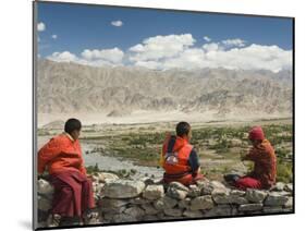 Young Buddhist Monks, Ladakh, Indian Himalaya, India-Jochen Schlenker-Mounted Photographic Print