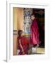 Young Buddhist Monks, Paro Dzong, Paro, Bhutan, Asia-Angelo Cavalli-Framed Photographic Print