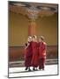 Young Buddhist Monks, Paro Dzong, Paro, Bhutan, Asia-Angelo Cavalli-Mounted Photographic Print