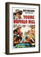 Young Buffalo Bill-null-Framed Art Print