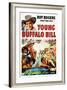 Young Buffalo Bill-null-Framed Art Print