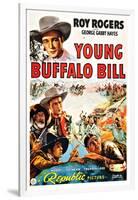 Young Buffalo Bill-null-Framed Art Print
