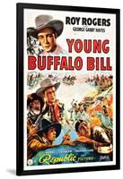 Young Buffalo Bill-null-Framed Art Print