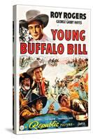 Young Buffalo Bill-null-Stretched Canvas