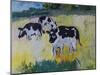Young Bullocks in a Meadow, 1982-Brenda Brin Booker-Mounted Giclee Print