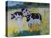Young Bullocks in a Meadow, 1982-Brenda Brin Booker-Stretched Canvas
