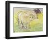 Young Bullocks in the Meadow, 1983-Brenda Brin Booker-Framed Giclee Print