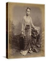 Young Burmese Girl, C.1875-Philip Adolphe Klier-Stretched Canvas