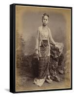 Young Burmese Girl, C.1875-Philip Adolphe Klier-Framed Stretched Canvas