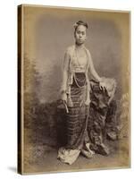 Young Burmese Girl, C.1875-Philip Adolphe Klier-Stretched Canvas