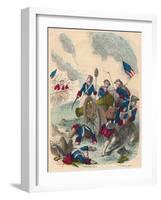 Young Callender Fighting His Gun-null-Framed Giclee Print