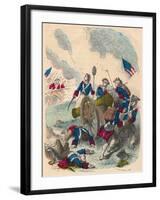 Young Callender Fighting His Gun-null-Framed Giclee Print