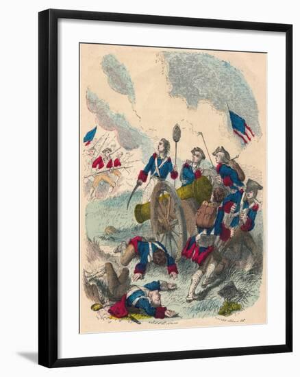 Young Callender Fighting His Gun-null-Framed Giclee Print